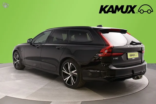 Volvo V90 T6 AWD Long Range Plus Dark R-Design / ALV- Väh kelp / Vetokoukku / 360-Kamera / Harman/Kardon / VOC Image 5